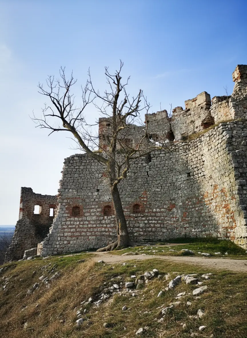 Zřícenina hradu Dívčí hrady